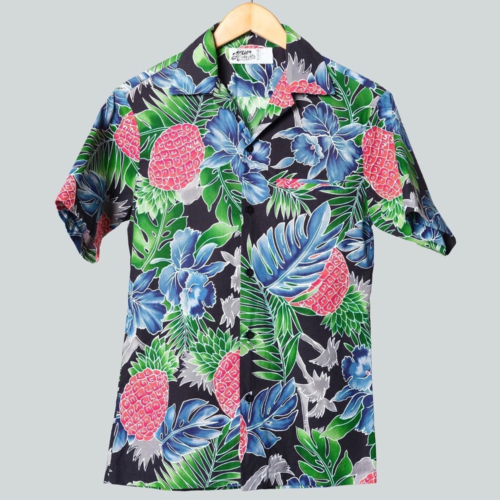 Vintage 70s Hawaiian Aloha Shirt